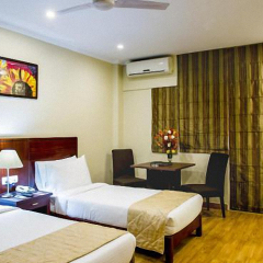 Отель Clarks Inn Nehru Place комната для гостей фото 5
