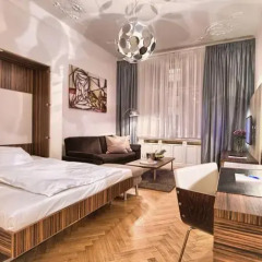 Отель Residence Brehova Чехия, Прага - отзывы, цены и фото номеров - забронировать отель Residence Brehova онлайн комната для гостей фото 2