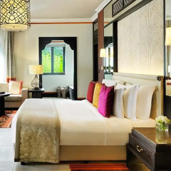 Отель Jumeirah Dar Al Masyaf - Madinat Jumeirah 5* Номер Gulf summer house ocean deluxe с двуспальной кроватью фото 2