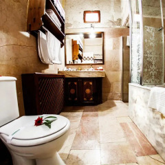 Gamirasu Cave Hotel ванная фото 5