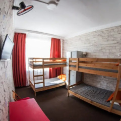 Хостел Хабаровск B&B Кровать в общем номере с двухъярусной кроватью фото 19