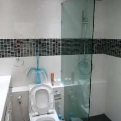 Апартаменты Jomtien Plaza Condotel Паттайя ванная