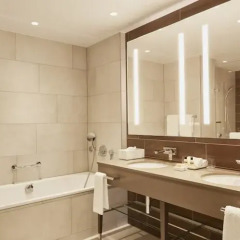 Отель Hyatt Regency Amsterdam Номер Делюкс с различными типами кроватей фото 2