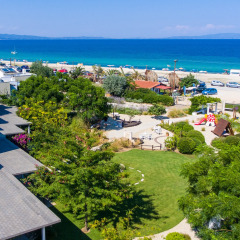 Отель Ammouda Villas пляж