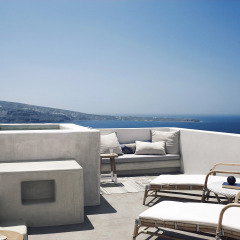 Отель Santo Maris Oia, Luxury Suites & Spa 5* Полулюкс с различными типами кроватей фото 12