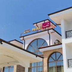 Отель Palace Marina Dinevi Болгария, Свети Влас - отзывы, цены и фото номеров - забронировать отель Palace Marina Dinevi онлайн вид на фасад фото 2