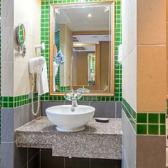 Отель Blue Ocean Beach Resort ванная фото 4
