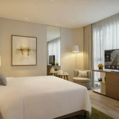 Отель Al Bandar Arjaan by Rotana 4* Стандартный номер с различными типами кроватей фото 2