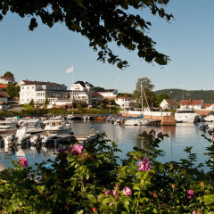 Отель Holmsbu Bad og Fjordl