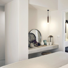 Отель Santo Maris Oia, Luxury Suites & Spa 5* Вилла с различными типами кроватей фото 5