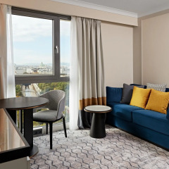 Отель Hilton Vienna Вена комната для гостей фото 9