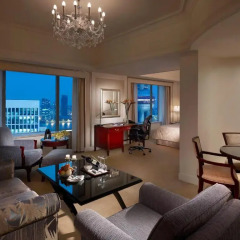 Отель Pudong Shangri-La East Shanghai 5* Люкс Horizon club с различными типами кроватей фото 4