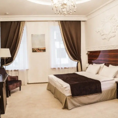 Гостиница Садовническая 5* Люкс двуспальная кровать фото 2