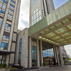 Отель DoubleTree by Hilton Shanghai Jing'an Китай, Шанхай - отзывы, цены и фото номеров - забронировать отель DoubleTree by Hilton Shanghai Jing'an онлайн вид на фасад фото 3