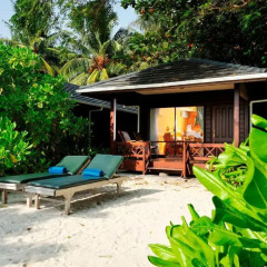 Отель Royal Island Resort And Spa 5* Вилла Пляж с различными типами кроватей
