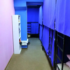 Moscow Hostel Travel Inn Кровать в общем номере с двухъярусной кроватью фото 8