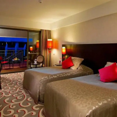 Cornelia Diamond Golf Resort & SPA 5* Стандартный семейный номер с различными типами кроватей фото 2