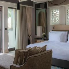 Отель Jumeirah Dar Al Masyaf - Madinat Jumeirah 5* Номер Gulf summer house ocean deluxe с различными типами кроватей фото 2