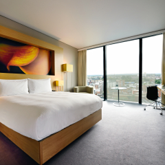 Отель Hilton Manchester Deansgate Манчестер комната для гостей фото 2