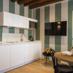 Hotel Tiziano 3* Апартаменты Canaletto с различными типами кроватей фото 2