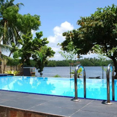 Отель Riverbank Bentota Шри-Ланка, Берувела - отзывы, цены и фото номеров - забронировать отель Riverbank Bentota онлайн бассейн фото 2