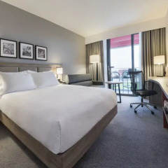 Отель Hilton Garden Inn Manchester Emirates Old Trafford комната для гостей фото 2
