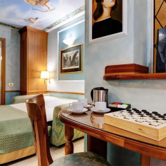 Hotel Amalfi 3* Стандартный семейный номер с различными типами кроватей фото 3