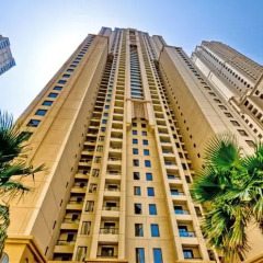 Отель Vacation Holiday Homes - Jumeirah Beach Residences вид на фасад
