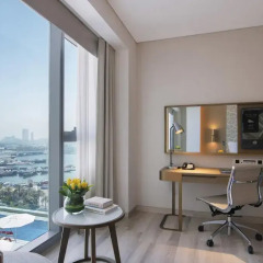 Отель Al Bandar Rotana 5* Номер категории Премиум с различными типами кроватей фото 2