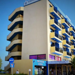 Kapetanios Bay Hotel вид на фасад