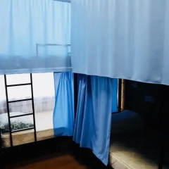 Хостел Travel Inn Выставочная Кровать в общем номере с двухъярусной кроватью фото 3