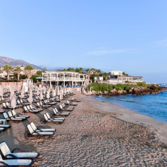 Отель Ikaros Beach Resort & Spa пляж фото 2