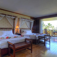 Отель InterContinental Resort Tahiti Французская Полинезия, Фааа - 1 отзыв об отеле, цены и фото номеров - забронировать отель InterContinental Resort Tahiti онлайн комната для гостей фото 18