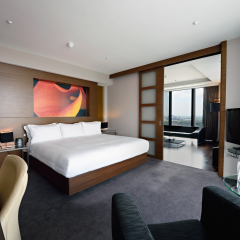 Отель Hilton Manchester Deansgate Манчестер комната для гостей фото 3