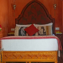 Отель Riad Al Bushra Марокко, Марракеш - отзывы, цены и фото номеров - забронировать отель Riad Al Bushra онлайн комната для гостей фото 6