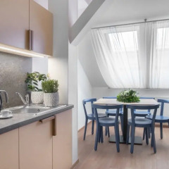 Апарт-отель City Nest 4* Апартаменты с различными типами кроватей фото 19