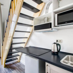 Гостиница ApartVille Улучшенные апартаменты с различными типами кроватей фото 4