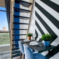 Гостиница ApartVille Стандартный номер с различными типами кроватей фото 22