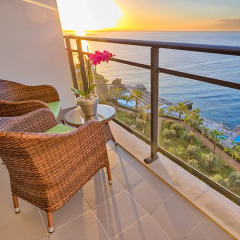 Отель Vidamar Resort Madeira - Half Board Only 5* Стандартный номер с различными типами кроватей фото 6