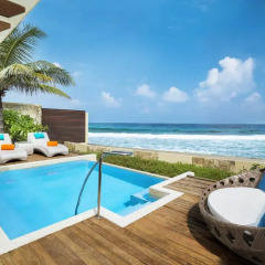 Отель Sheraton Maldives Full Moon Resort & Spa 5* Вилла с различными типами кроватей фото 8