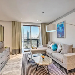 Отель Arjaan by Rotana Dubai Media City Апартаменты-студио Sky с различными типами кроватей фото 2