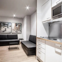 Отель Aparthotel Allada 3* Апартаменты Премиум с различными типами кроватей фото 3
