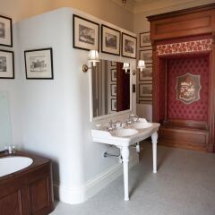 Отель The Lodge at Castle Leslie Estate Ирландия, Клонс - отзывы, цены и фото номеров - забронировать отель The Lodge at Castle Leslie Estate онлайн ванная