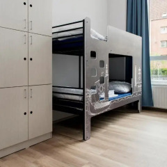 Отель a&o Copenhagen Norrebro Кровать в общем номере с двухъярусной кроватью фото 2