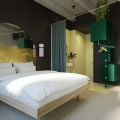 Отель 25hours Hotel The Circle Германия, Кёльн - отзывы, цены и фото номеров - забронировать отель 25hours Hotel The Circle онлайн комната для гостей фото 2