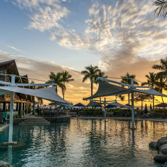 Отель Radisson Blu Resort Fiji Denarau Island Фиджи, Вити-Леву - отзывы, цены и фото номеров - забронировать отель Radisson Blu Resort Fiji Denarau Island онлайн бассейн фото 4
