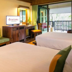 Отель Centara Koh Chang Tropicana Resort 4* Улучшенный номер с различными типами кроватей фото 3