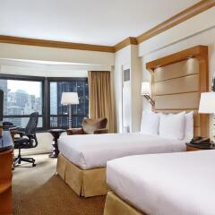 Отель New York Hilton Midtown 4* Номер Skyline с различными типами кроватей фото 7