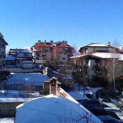 Отель Eagles Nest Aparthotel Банско приотельная территория