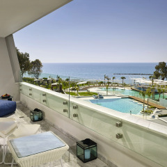 Отель Parklane, a Luxury Collection Resort & Spa Кипр, Лимассол - 2 отзыва об отеле, цены и фото номеров - забронировать отель Parklane, a Luxury Collection Resort & Spa онлайн балкон фото 2